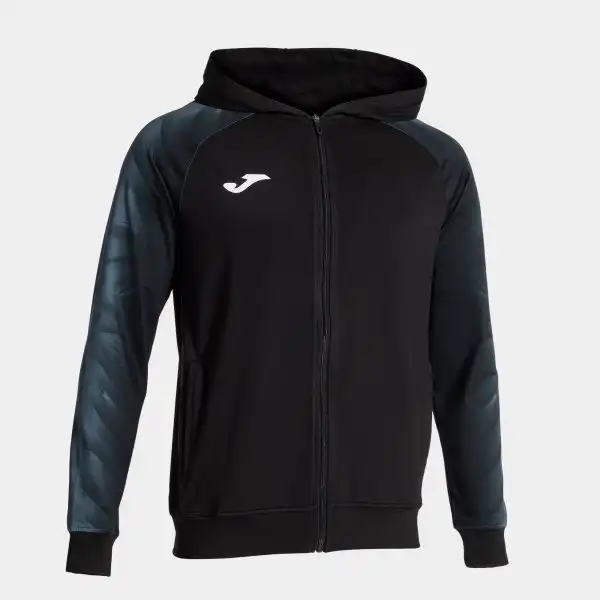 JACKET WITH HOOD ELITE XI BLACK ANTHRACITE