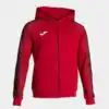 JACKET WITH HOOD ELITE XI RED