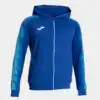JACKET WITH HOOD ELITE XI ROYAL