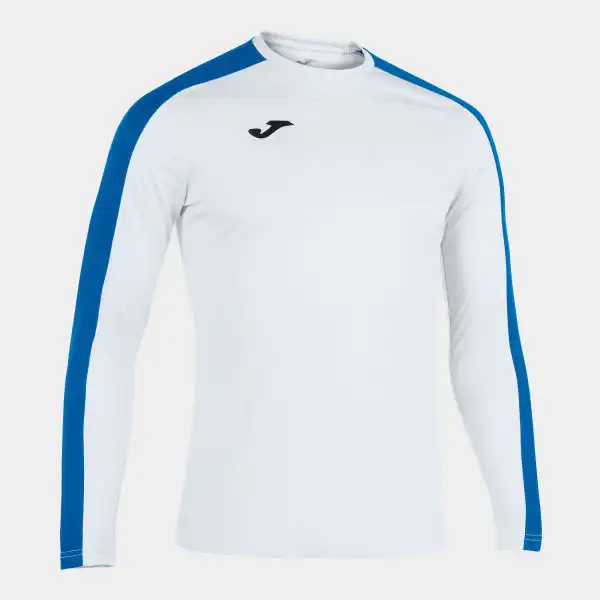 ACADEMY III LONG-SLEEVE SHIRT WHITE-ROYAL