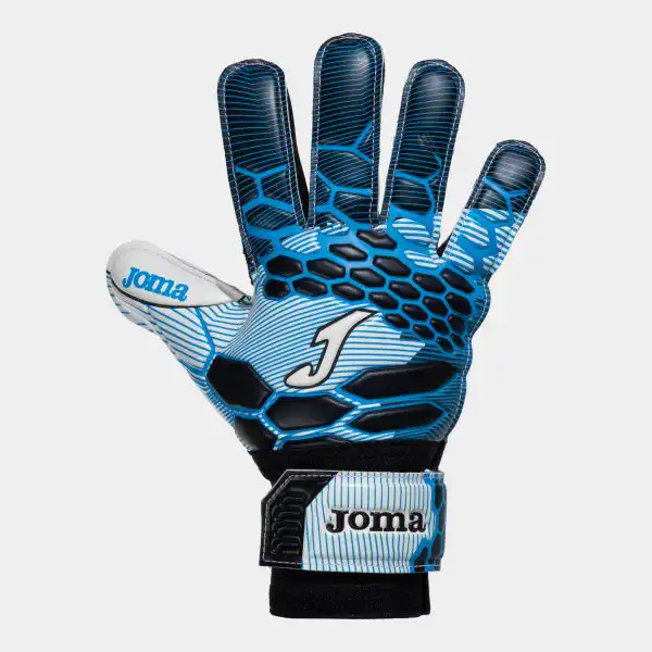 GOALKEEPER GLOVES CALCIO BLUE BLACK