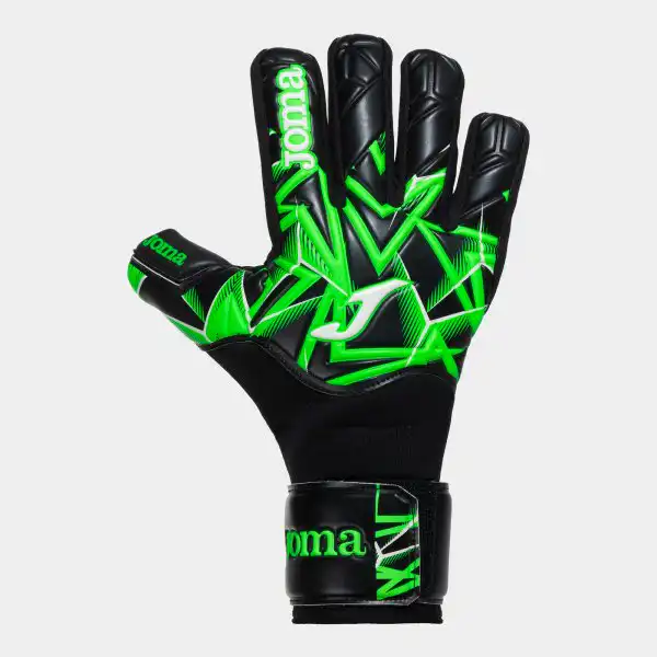 GOALKEEPER GLOVES BRAVE BLACK FLUORESCENT GREEN