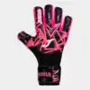 GOALKEEPER GLOVES BRAVE BLACK NEON PINK