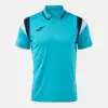 POLO SHORT SLEEVE TERRA TURQUOISE FLUOR DARK NAVY