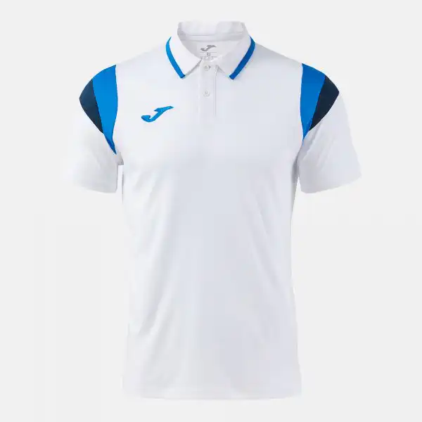 POLO SHIRT SHORT SLEEVE TERRA WHITE ROYAL