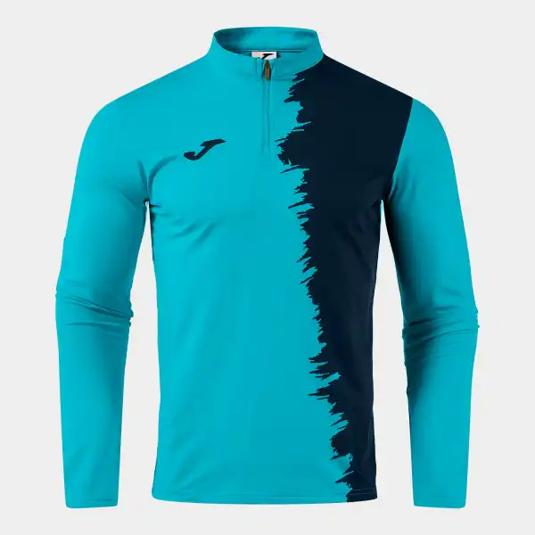 PICASHO SWEATSHIRT TURQUOISE FLUOR DARK NAVY