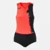 BODYSUIT PICASHO CORAL FLUOR BLACK